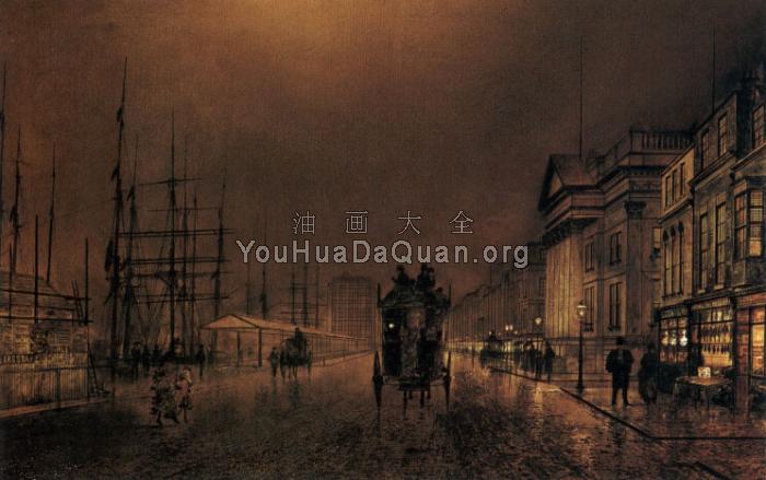 Liverpool Docks - 理查德·托马斯·莫伊南